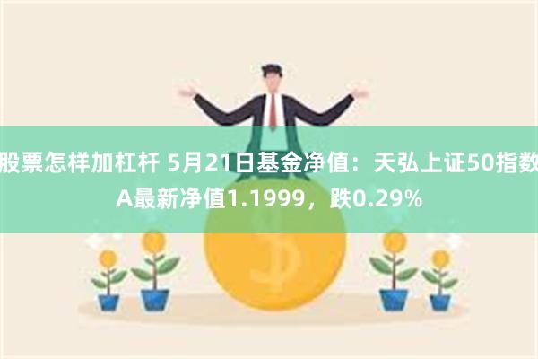 股票怎样加杠杆 5月21日基金净值：天弘上证50指数A最新净值1.1999，跌0.29%